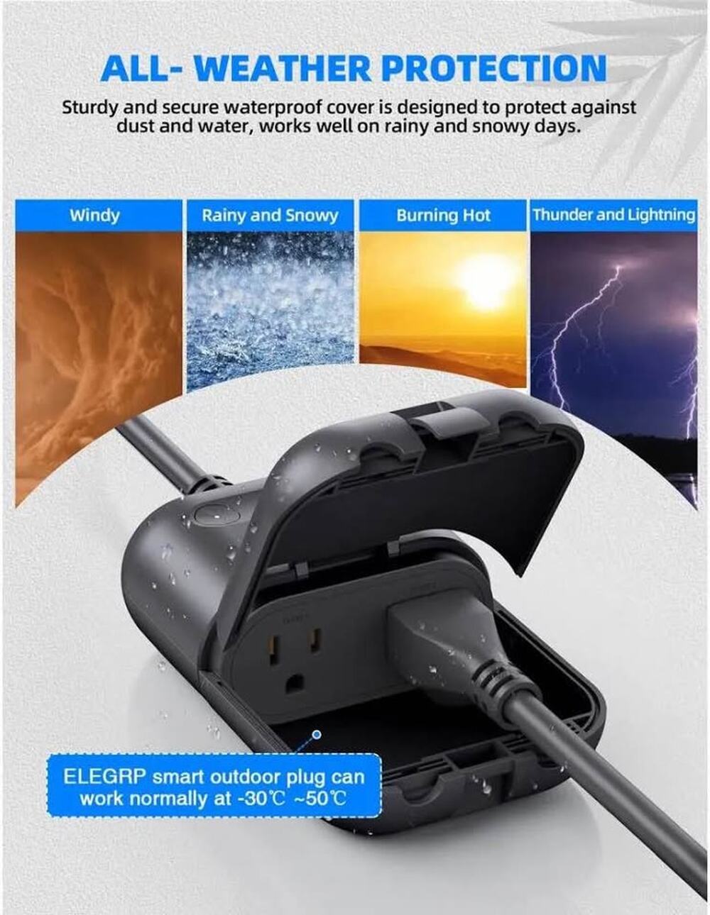 ELEGRP Smart Outdoor Plug